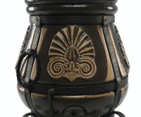 Тандыр &quot;Греческий&quot; (ЭКО-Тандыр), 28 см, чёрный