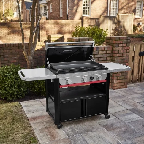 Газовый гриль планча (гридл) Weber Слейт (Slate) GPD 76 cm Premium