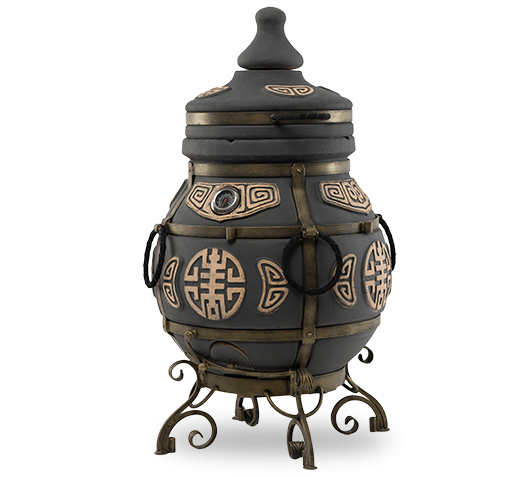 Тандыр "Шар" (ЭКО-Тандыр), 30 см, графит  
