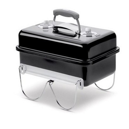 Угольный гриль Weber Go Anywhere, портативный, чёрный в Воронеже