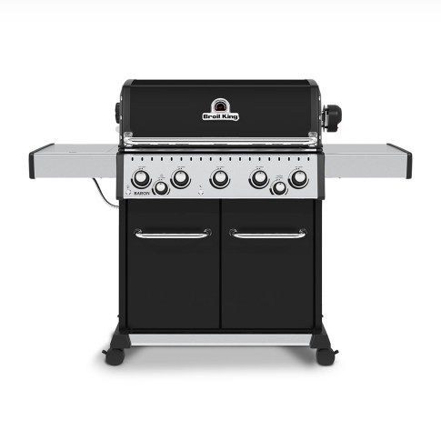 Гриль газовый Broil King Барон 590 (Baron 590 New), чёрный
